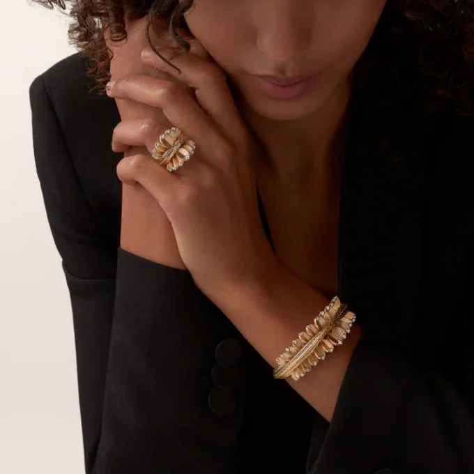 Grain De Cafe Bracelet, Diamonds Grain De Cafe Bracelet, Diamonds
