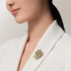 Grain De Cafe Brooch