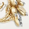 Grain De Cafe Earrings, Semi-Paved Grain De Cafe Earrings, Semi-Paved