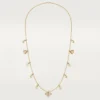 Grain De Cafe Long Necklace, Diamonds