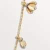 Grain De Cafe Long Necklace, Diamonds