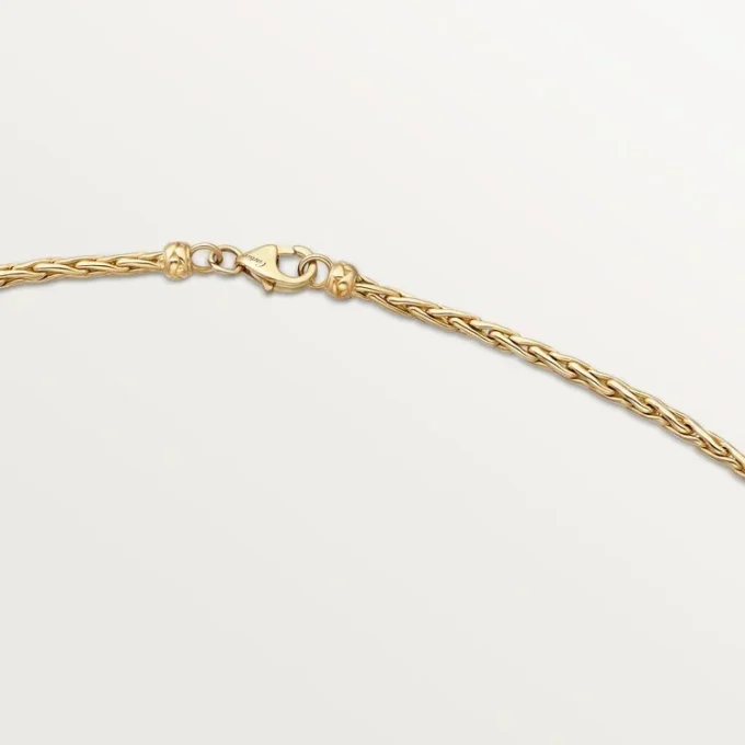 Grain De Cafe Long Necklace, Diamonds