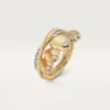Grain De Cafe Ring, Diamonds