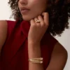 Grain De Cafe Ring, Diamonds