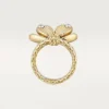 Grain De Cafe Ring, Diamonds