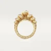 Grain De Cafe Ring, Diamonds