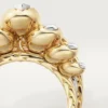 Grain De Cafe Ring, Diamonds