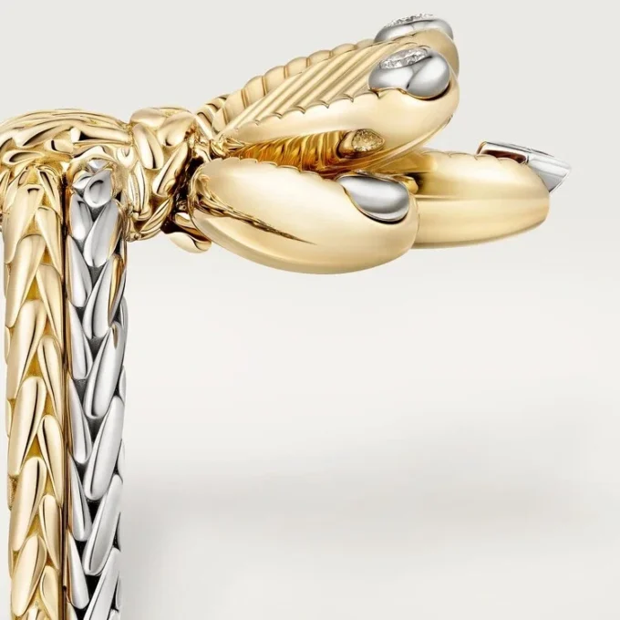 Grain De Cafe Ring, Diamonds