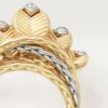 Grain De Cafe Ring, Diamonds