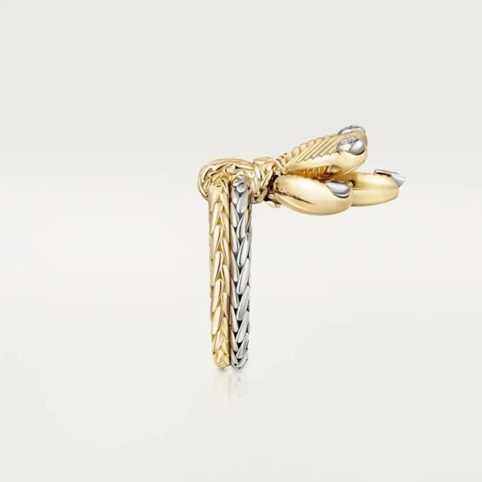Grain De Cafe Ring, Diamonds