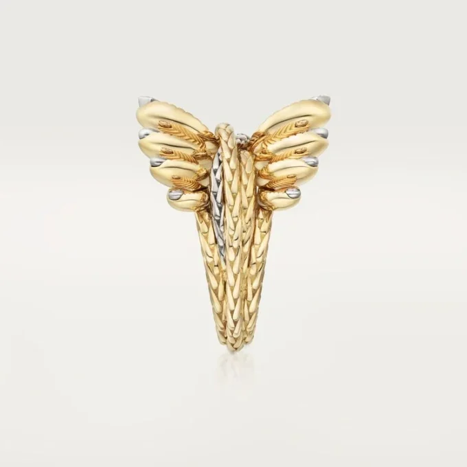 Grain De Cafe Ring, Diamonds