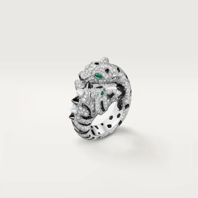 Indomptables De Cartier Ring, Paved