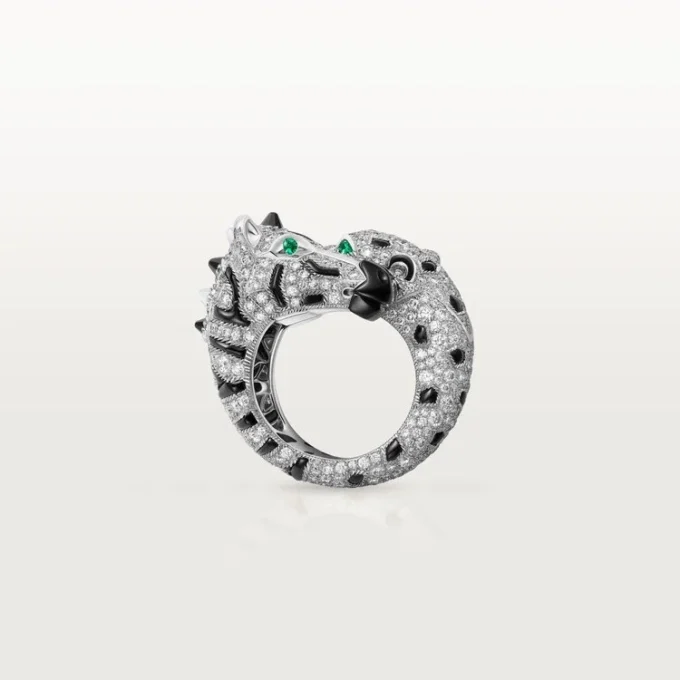 Indomptables De Cartier Ring, Paved