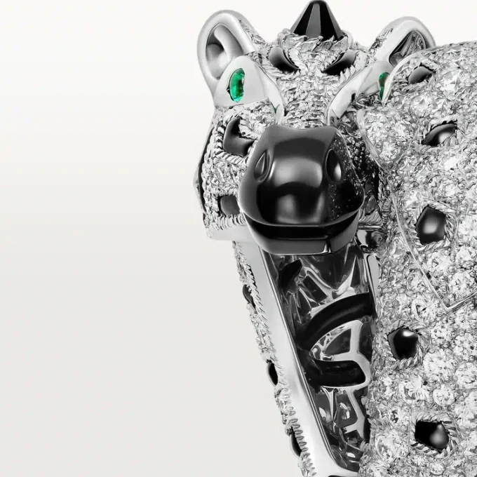 Indomptables De Cartier Ring, Paved
