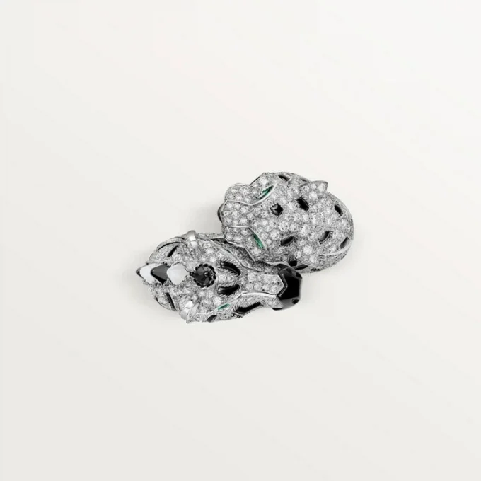 Indomptables De Cartier Ring, Paved