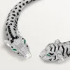 Indomptables De Cartier Torque Necklace, Paved Indomptables De Cartier Torque Necklace, Paved