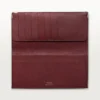 International Wallet with Gussets, Must De Cartier – Black Calfskin, Stainless Steel Finish – Cartier