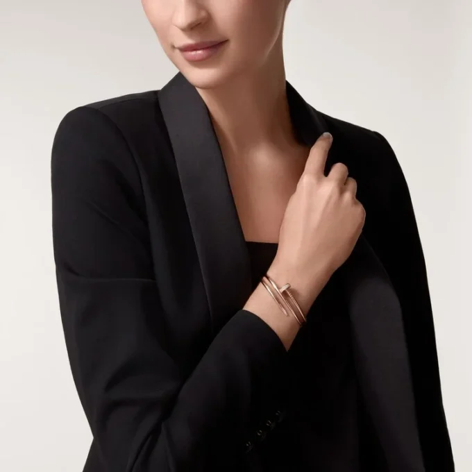 Juste Un Clou Bracelet, Double, Diamonds Juste Un Clou Bracelet, Double, Diamonds