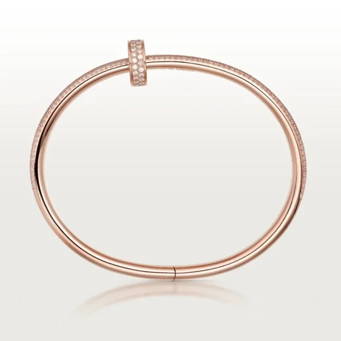 Juste Un Clou Bracelet, Double, Half-Paved Juste Un Clou Bracelet, Double, Half-Paved