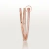 Juste Un Clou Bracelet, Double, Half-Paved Juste Un Clou Bracelet, Double, Half-Paved
