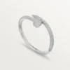 Juste Un Clou Bracelet, Large Model, Half-Paved Juste Un Clou Bracelet, Large Model, Half-Paved