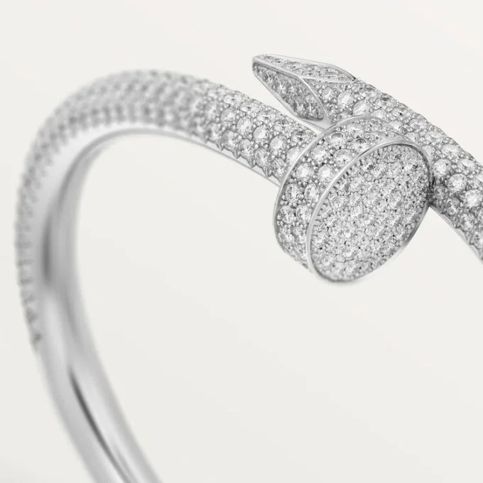 Juste Un Clou Bracelet, Large Model, Half-Paved Juste Un Clou Bracelet, Large Model, Half-Paved