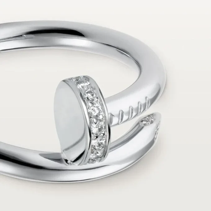 Juste Un Clou – Diamond Ring in White Gold | Cartier Us
