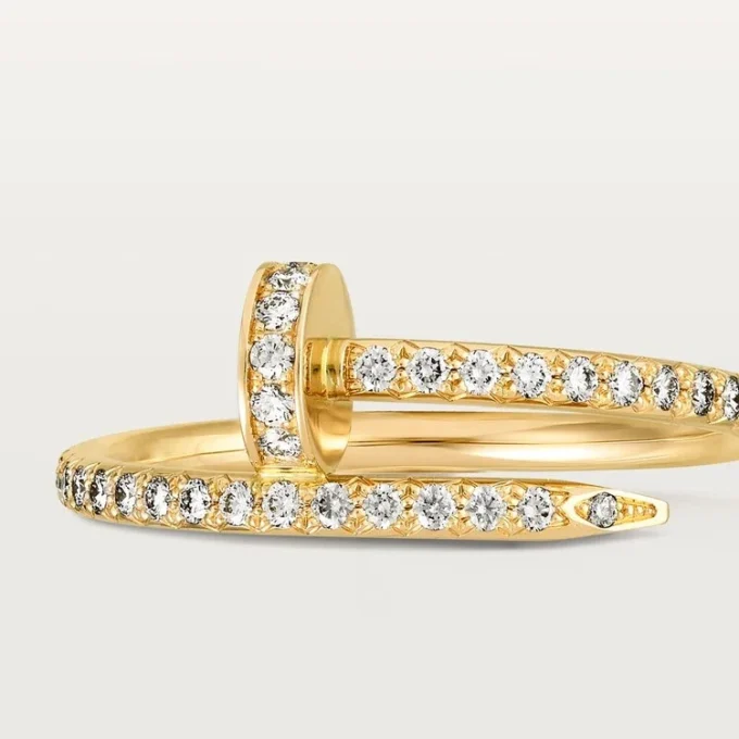 Juste Un Clou Diamond Ring, Yellow Gold | Cartier Us