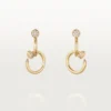 Juste Un Clou Earrings, Double, Diamonds Juste Un Clou Earrings, Double, Diamonds
