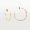Juste Un Clou Earrings – Pink Gold – Cartier