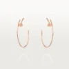 Juste Un Clou Earrings – Pink Gold, Diamonds – Cartier