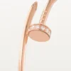 Juste Un Clou Earrings – Pink Gold, Diamonds – Cartier