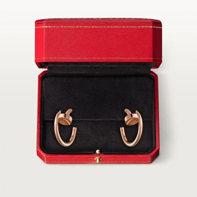Juste Un Clou Earrings – Rose Gold – Cartier Juste Un Clou Earrings – Rose Gold – Cartier