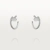 Juste Un Clou Earrings – White Gold, Diamonds – Cartier
