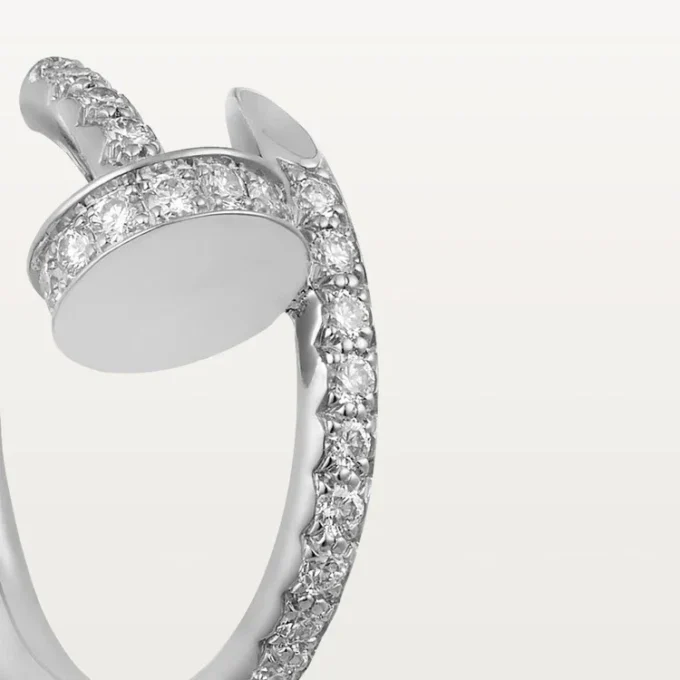 Juste Un Clou Earrings – White Gold, Diamonds – Cartier
