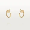 Juste Un Clou Earrings – Yellow Gold, Diamonds – Cartier