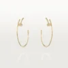 Juste Un Clou Earrings – Yellow Gold, Diamonds – Cartier