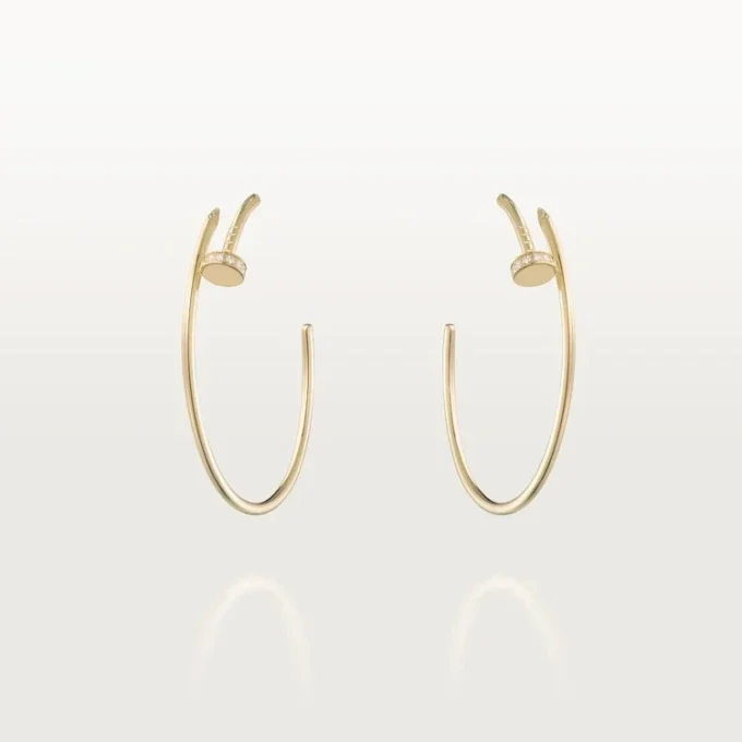 Juste Un Clou Earrings – Yellow Gold, Diamonds – Cartier