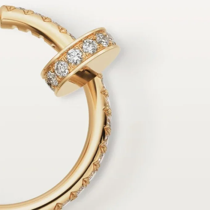 Juste Un Clou Earrings – Yellow Gold, Diamonds – Cartier