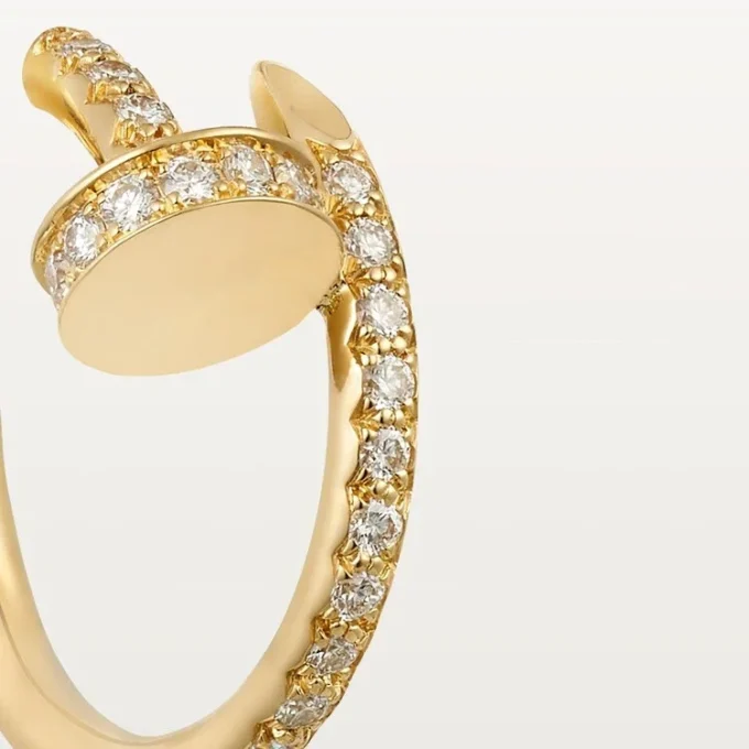 Juste Un Clou Earrings – Yellow Gold, Diamonds – Cartier