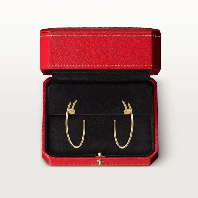 Juste Un Clou Earrings – Yellow Gold, Diamonds – Cartier