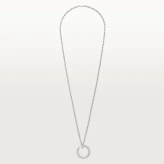 Juste Un Clou Long Necklace, Multiwear, Extra-Large Model, Paved Juste Un Clou Long Necklace, Multiwear, Extra-Large Model, Paved