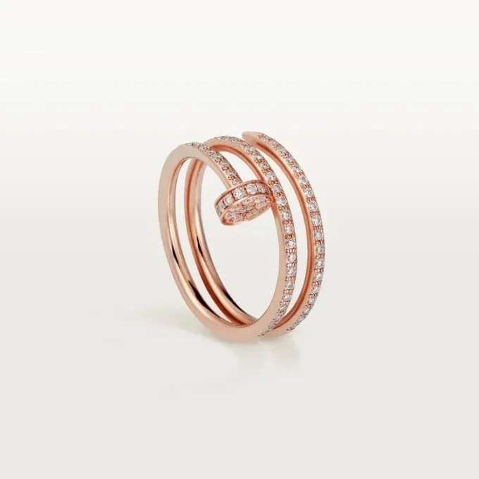 Juste Un Clou Ring – Pink Gold, Diamonds – Cartier