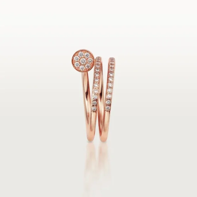 Juste Un Clou Ring – Pink Gold, Diamonds – Cartier
