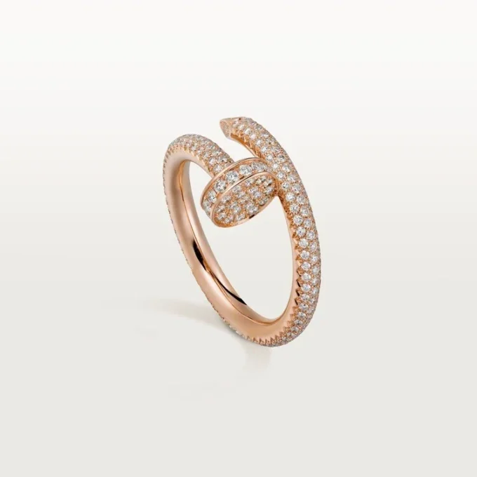 Juste Un Clou Ring – Rose Gold, Diamonds – Cartier Juste Un Clou Ring – Rose Gold, Diamonds – Cartier