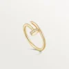 Juste Un Clou Ring, Small Model, Diamonds