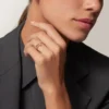 Juste Un Clou Ring, Small Model, Diamonds