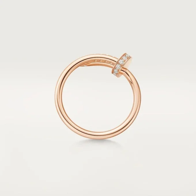 Juste Un Clou Ring, Small Model, Diamonds