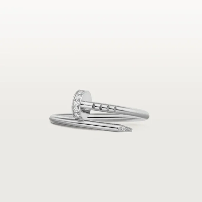 Juste Un Clou Ring, Small Model, Diamonds