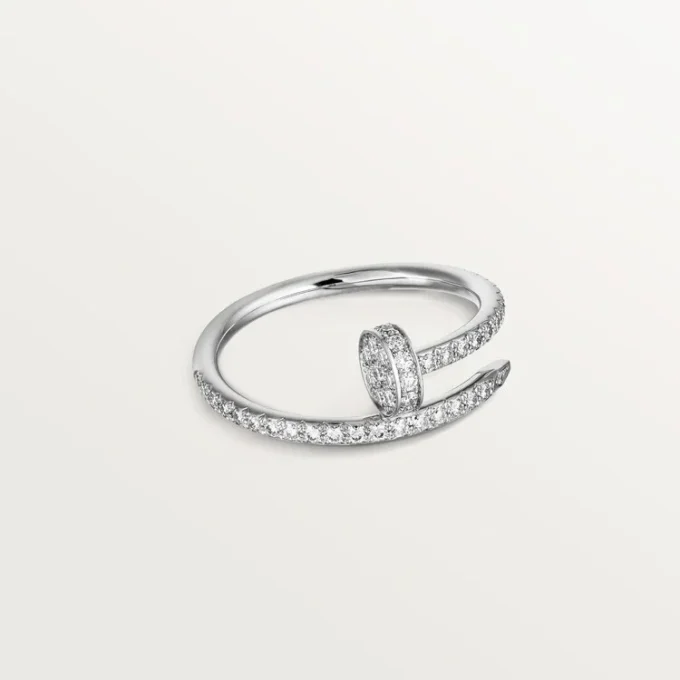 Juste Un Clou Ring – White Gold, Diamonds – Cartier Juste Un Clou Ring – White Gold, Diamonds – Cartier
